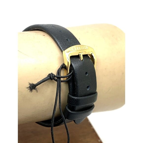 Citizen Women's Watch Eco-Drive Axiom GA1052-04E Gold Tone Case Black Dial 30mm - Picture 9 of 13